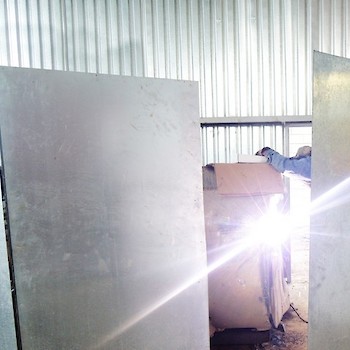 Welding At The Shop